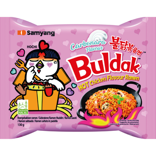 Samyang Buldak Hot Chicken Ramen Carbonara 130g