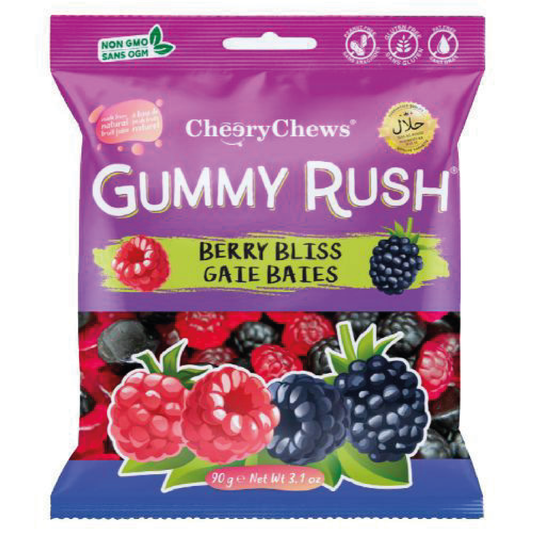 Gummy Rush Berry Bliss 90g