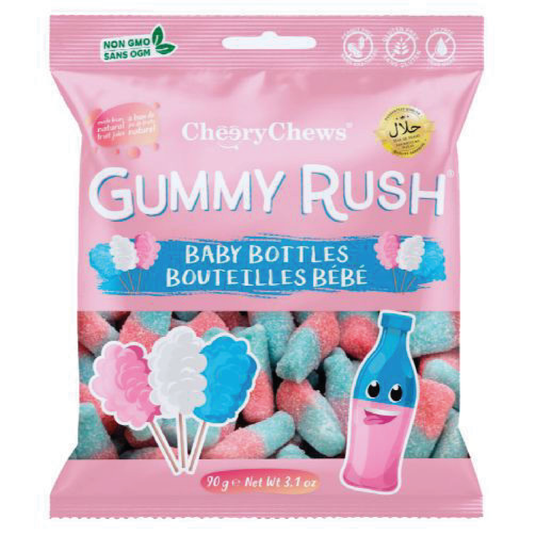 Gummy Rush Baby Bottles 90g
