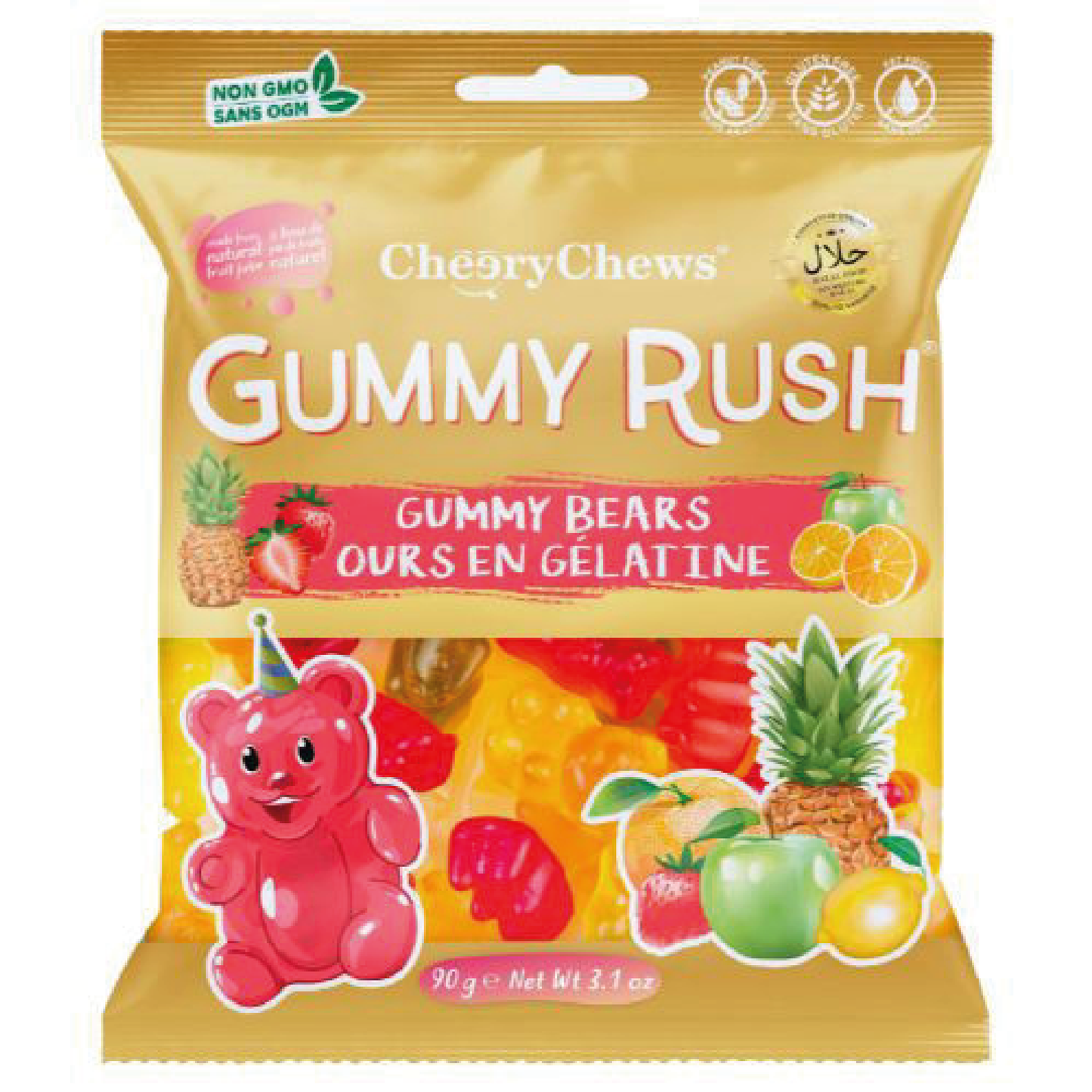 Gummy Rush Gummy Bears 90g
