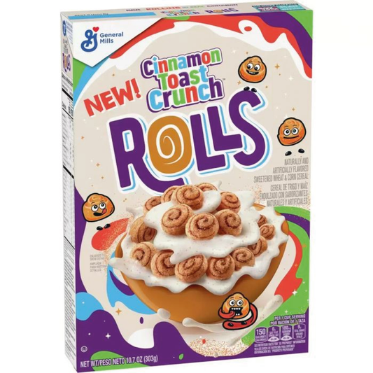 THT 11-03-25 General Mills Cinnamon Toast Crunch Rolls 303g