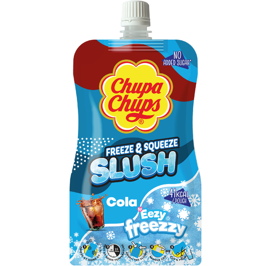 Chupa Chups Cola Slush Pouches 250ml 