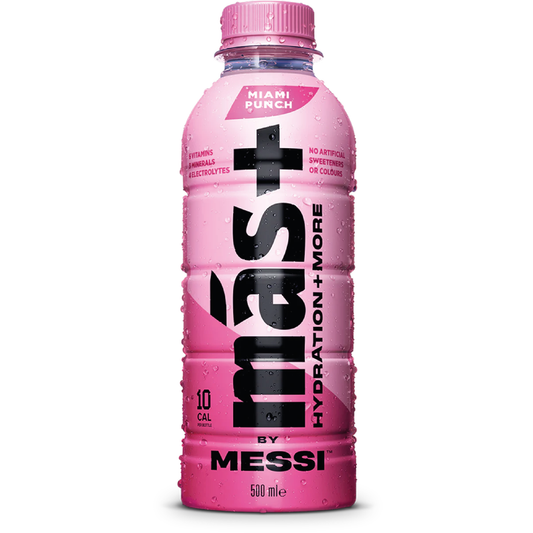 Mas+ By Messi Hydration Drink Miami Punch 500ml