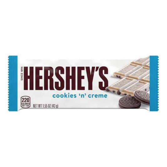Hershey's Bar Cookies & Cream 43g