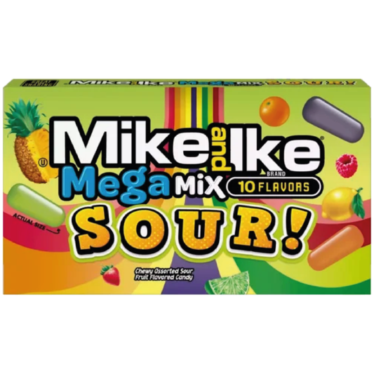 Mike & Ike Sour Mega Mix Theatre 120g