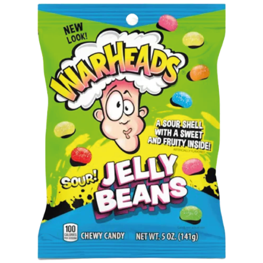 THT 30-05-2025 Warheads Sour Jelly Beans 141g