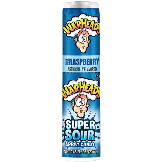 Warheads Super Sour Spray Raspberry 20ml