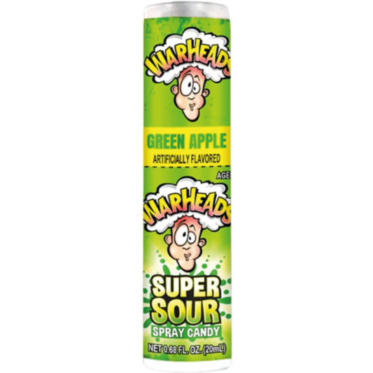 Warheads Super Sour Spray Green Apple 20ml