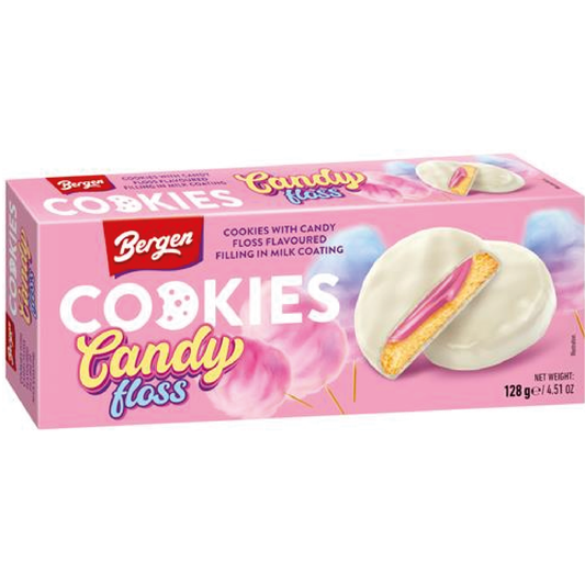 Bergen Candy Floss Cookies 128g